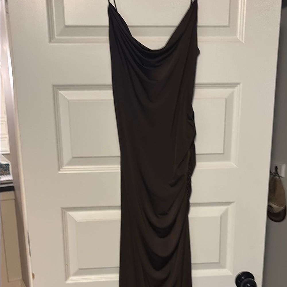 Elegant Brown Lovers and Friends Odessa Evening Gown